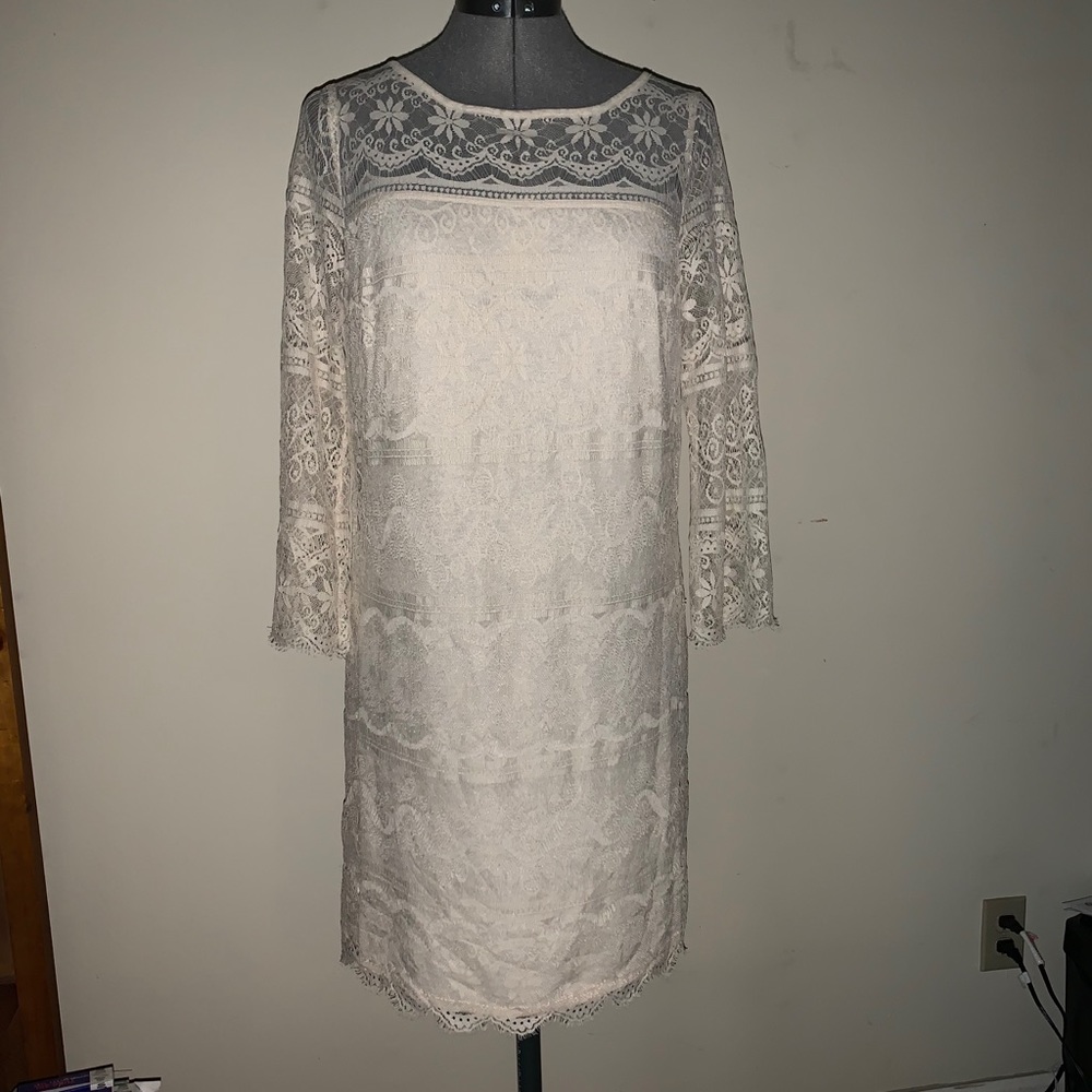 White Lace Dress